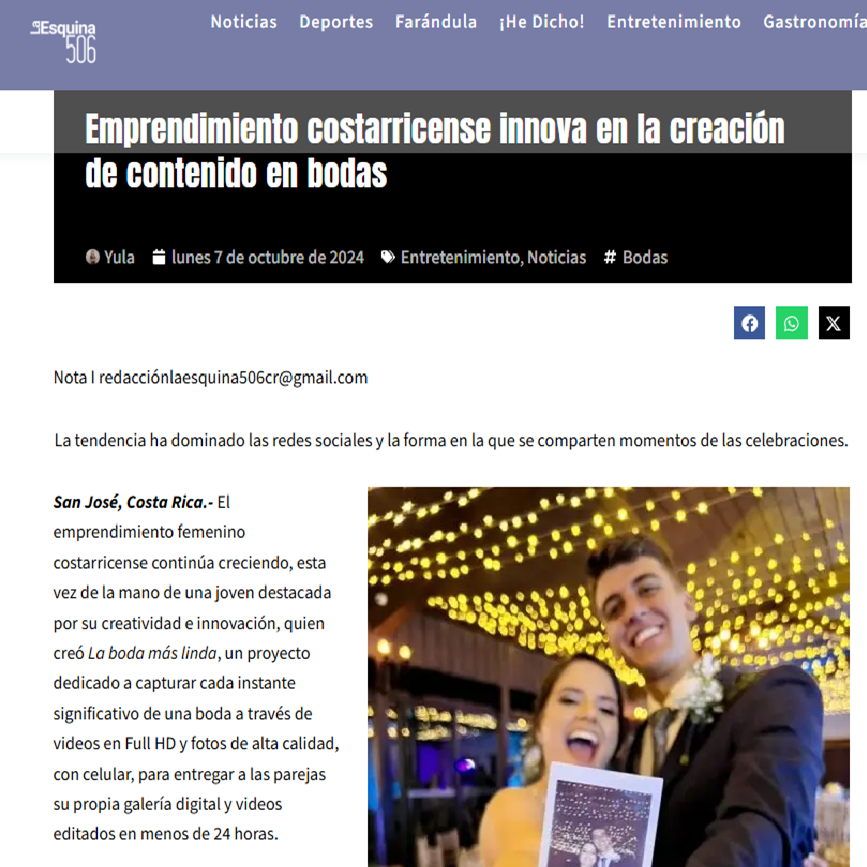 la esquina 506 tu boda mas linda